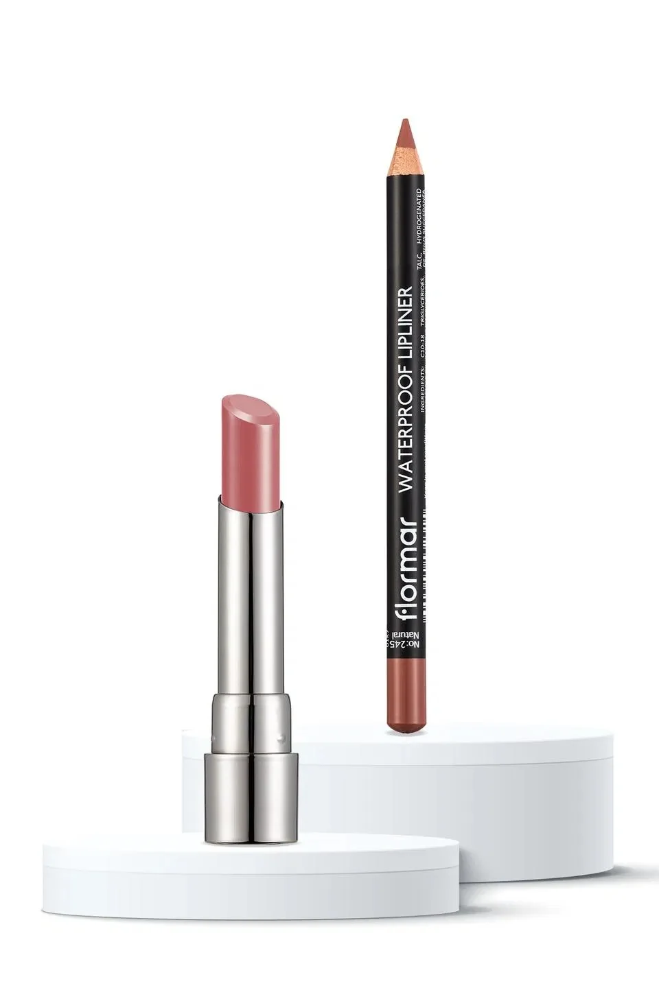 Flormar Shinny Nude 2 Li Ruj Dudak Kalemi Seti