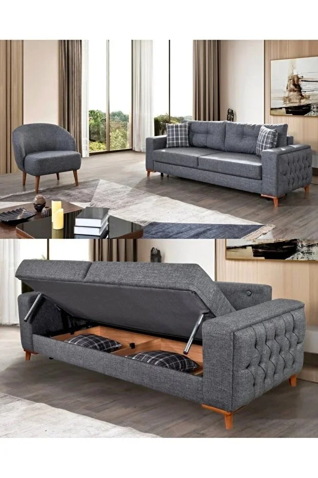Velure Home&Living Koltuk Takımı 3+3+1
