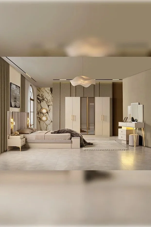 Cavissa Home Living Nova Bazalı Yatak Odası Takımı
