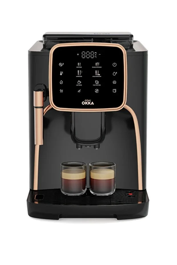 Arzum Okka Espresso Pro Tam Otomatik Espresso Makinesi Bakır