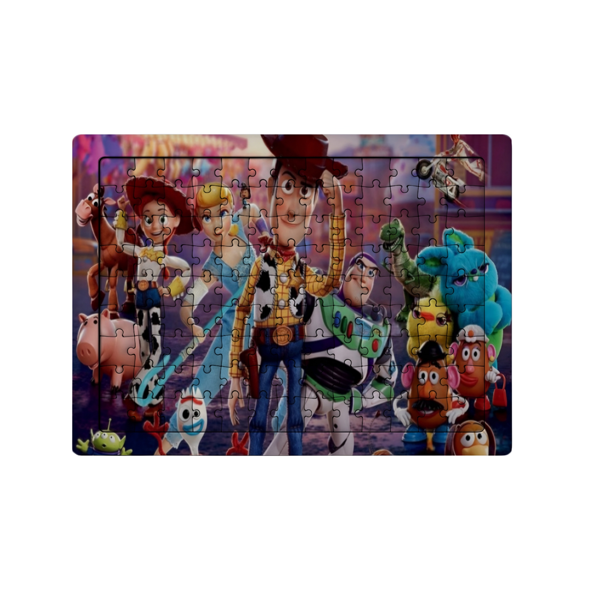 GHOSTBASTIR DESİGN Toy Story 99 Parça Ayaklı Puzzle – Dekoratif Çocuk Yapbozu 067