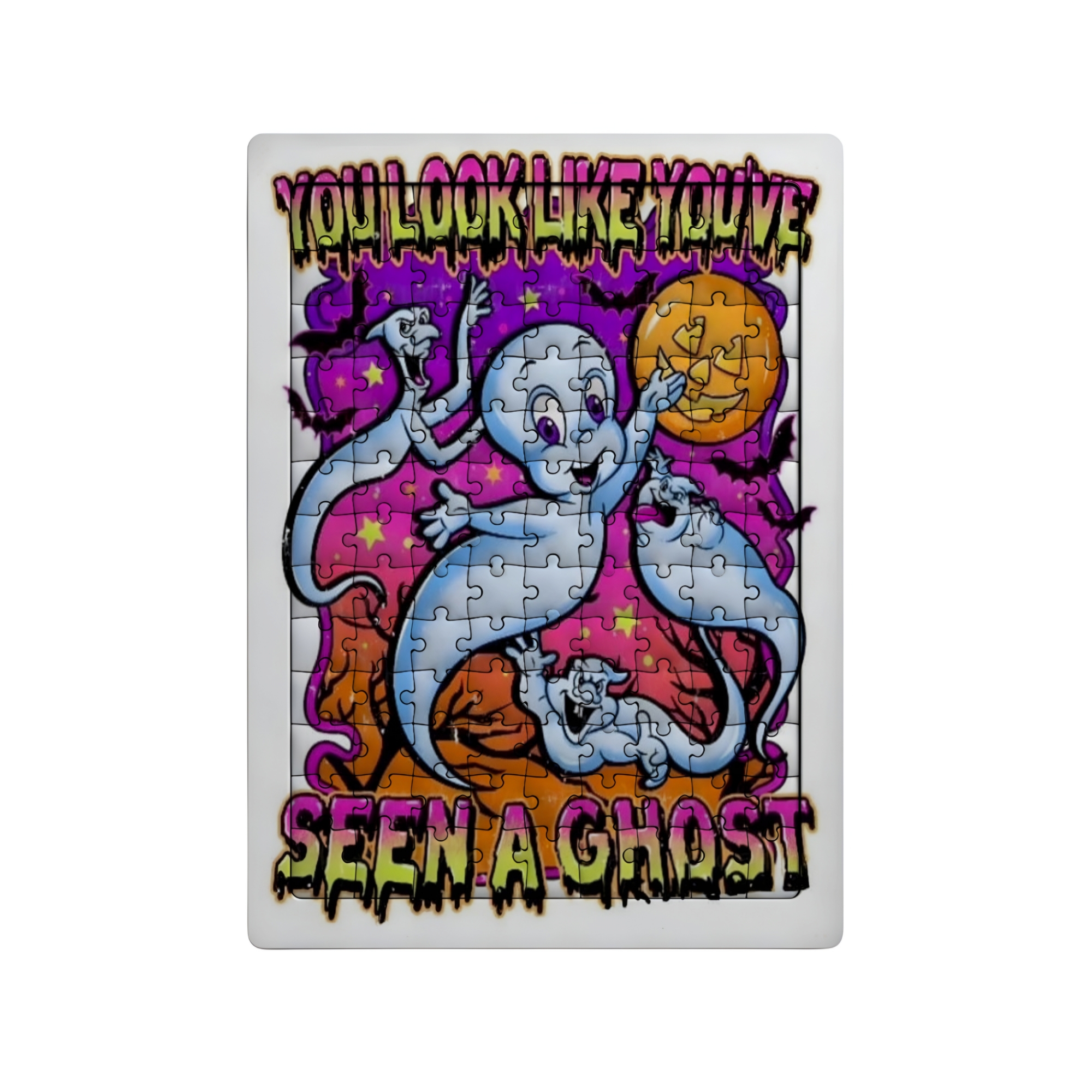 GHOSTBASTIR DESİGN Casper 99 Parça Ayaklı Puzzle – Dekoratif Çocuk Yapbozu 057