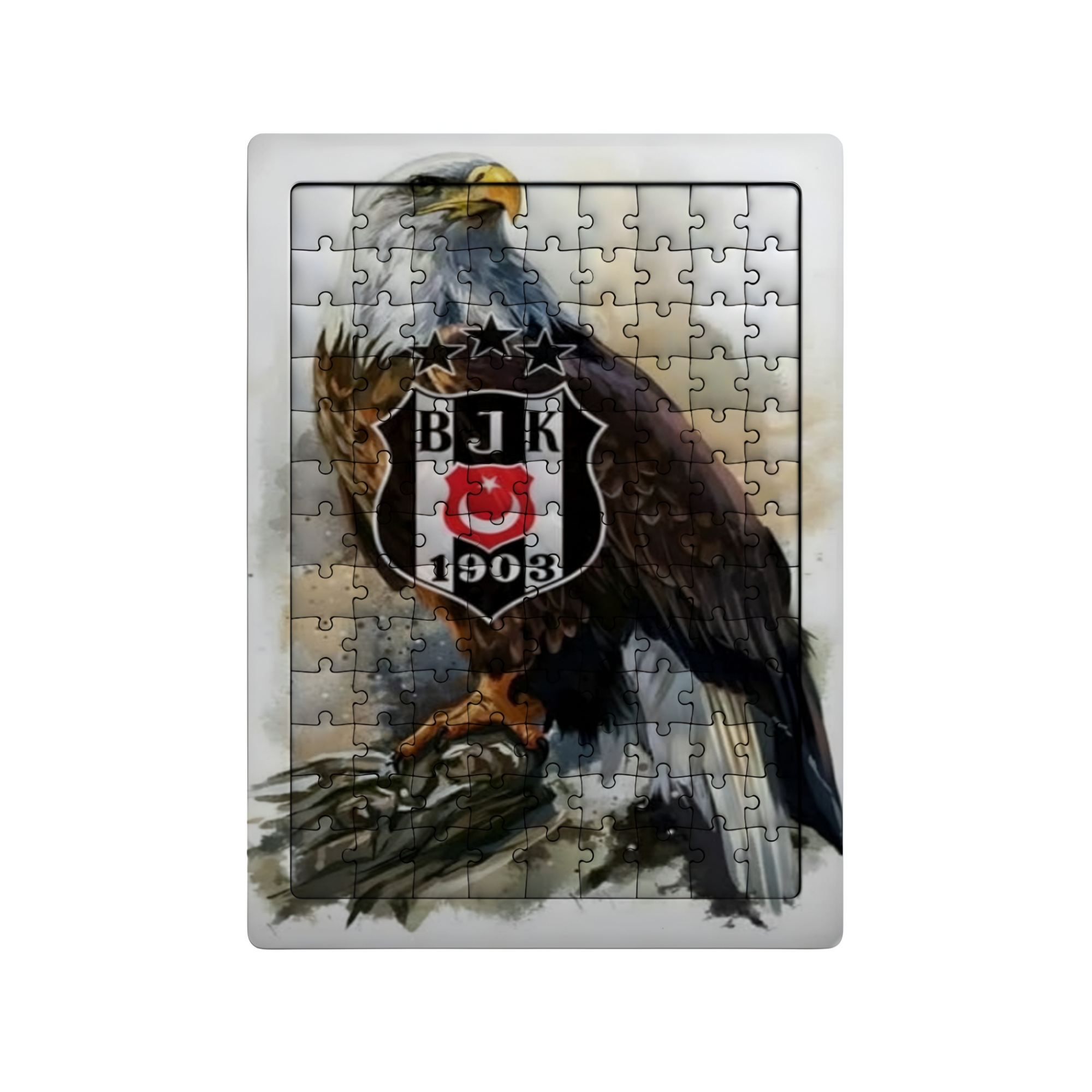 GHOSTBASTIR DESİGN Beşiktaş 99 Parça Ayaklı Puzzle – Dekoratif Çocuk Yapbozu 092