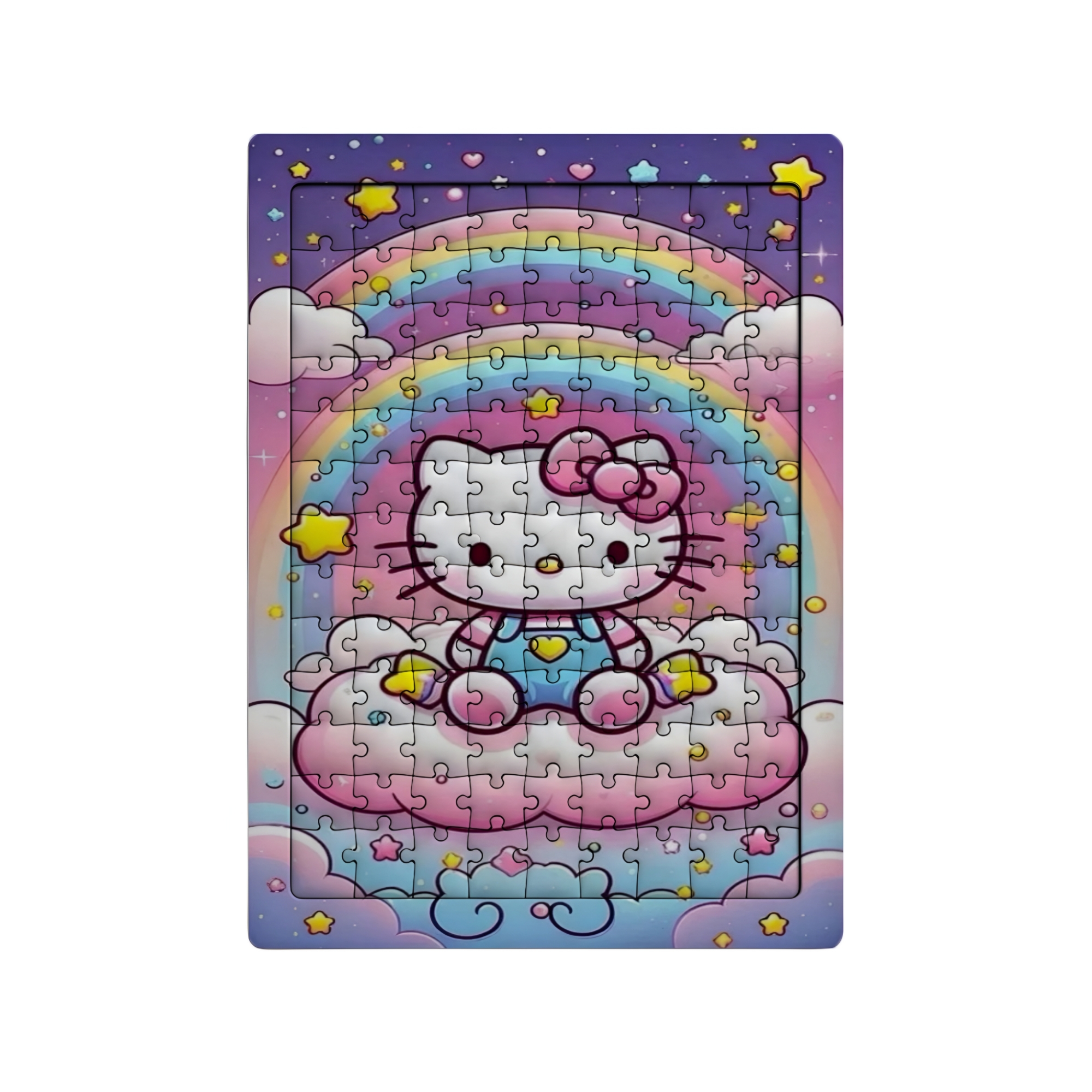 GHOSTBASTIR DESİGN Hello Kitty 99 Parça Ayaklı Puzzle – Dekoratif Çocuk Yapbozu 061
