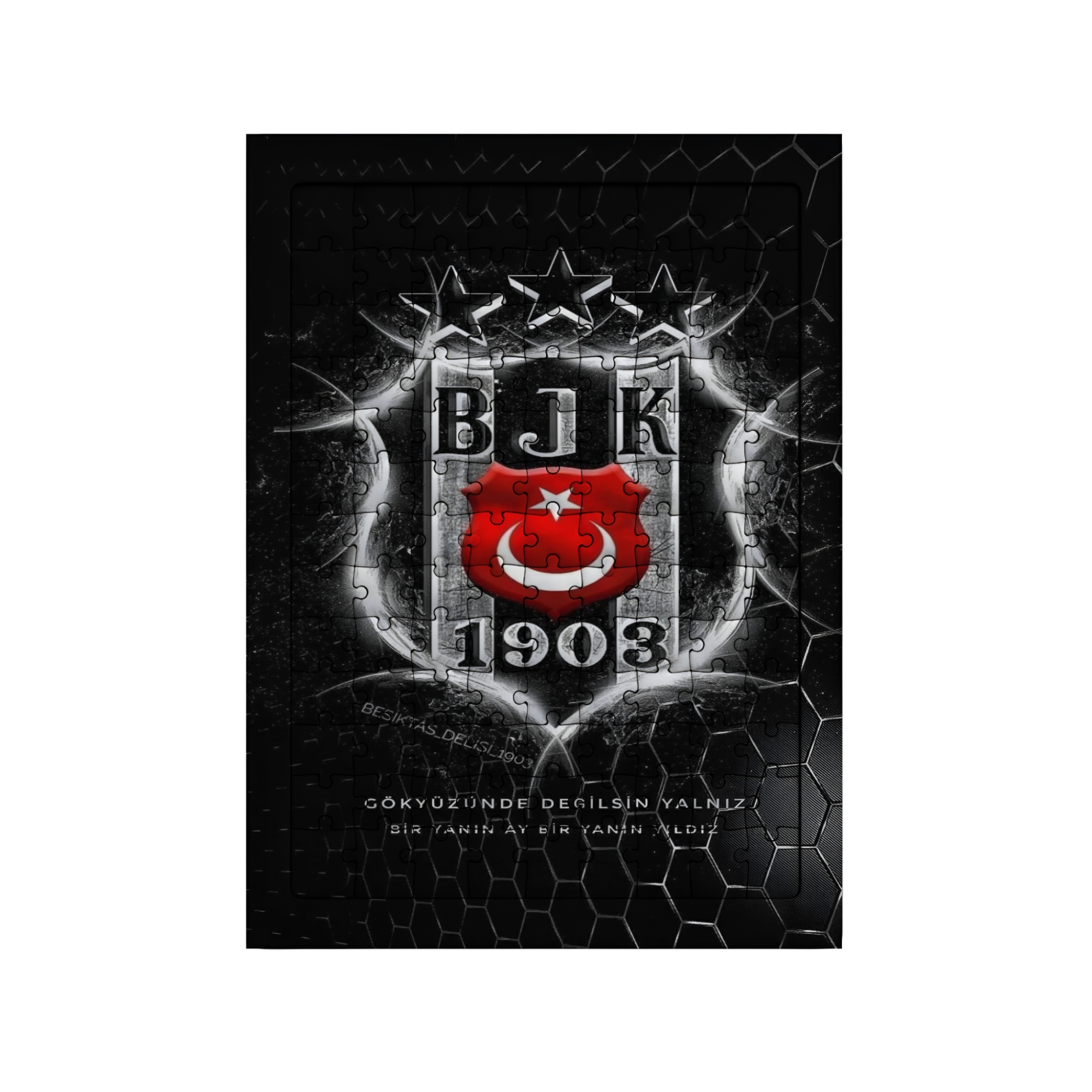 GHOSTBASTIR DESİGN Beşiktaş 99 Parça Ayaklı Puzzle – Dekoratif Çocuk Yapbozu 090