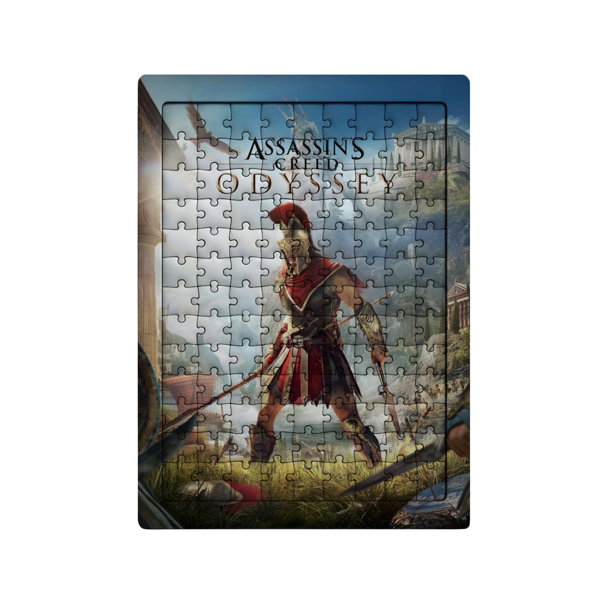 GHOSTBASTIR DESİGN Assassins Creed 99 Parça Ayaklı Puzzle – Dekoratif Çocuk Yapbozu 0101