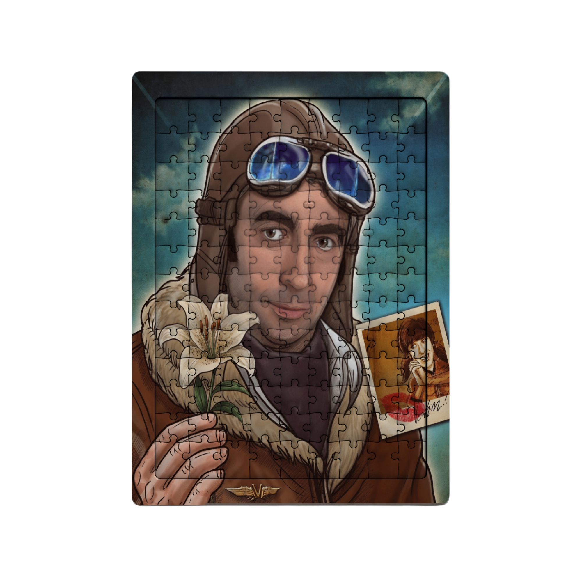 GHOSTBASTIR DESİGN Vecihi 99 Parça Ayaklı Puzzle – Dekoratif Çocuk Yapbozu 059