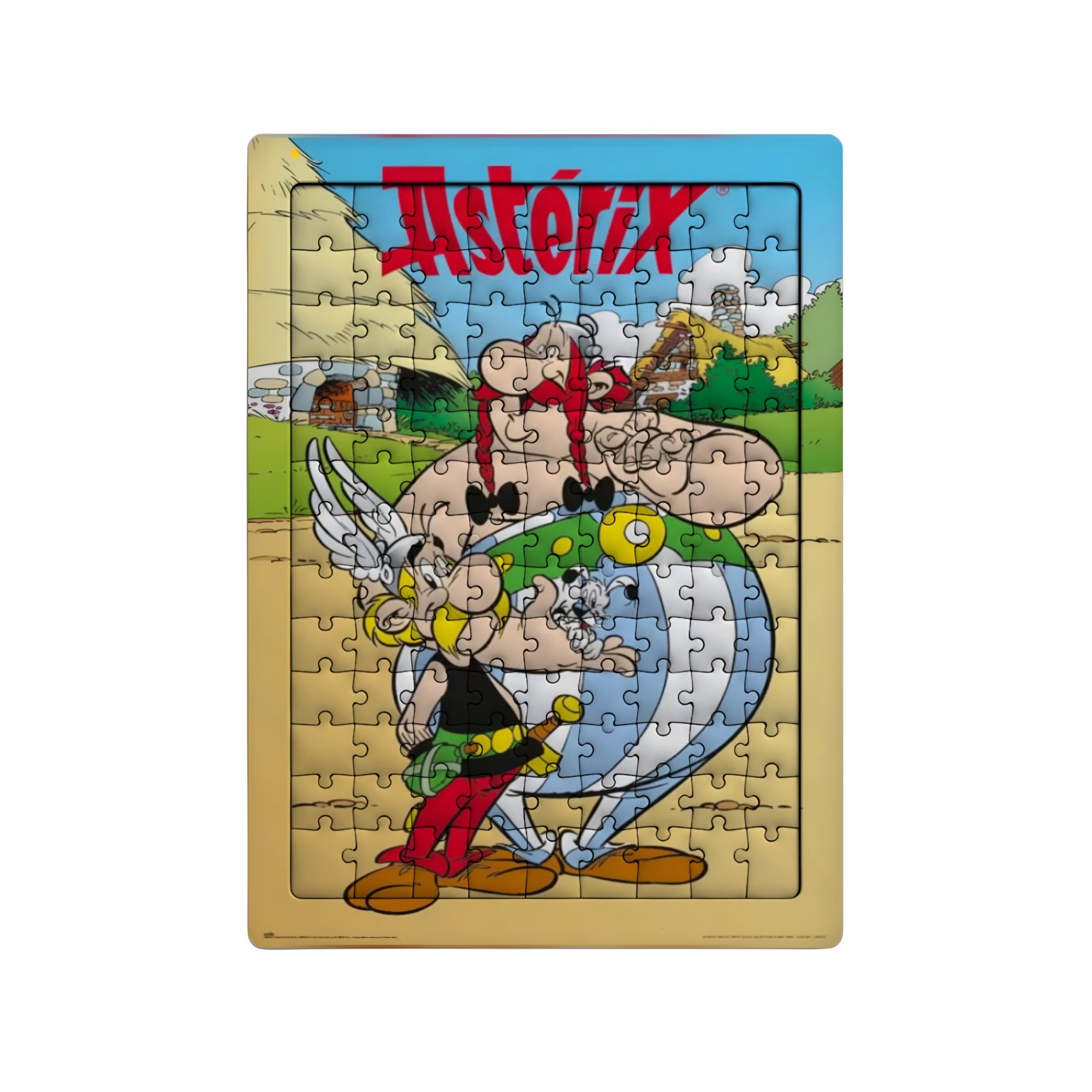 GHOSTBASTIR DESİGN Asterix 99 Parça Ayaklı Puzzle – Dekoratif Çocuk Yapbozu 073