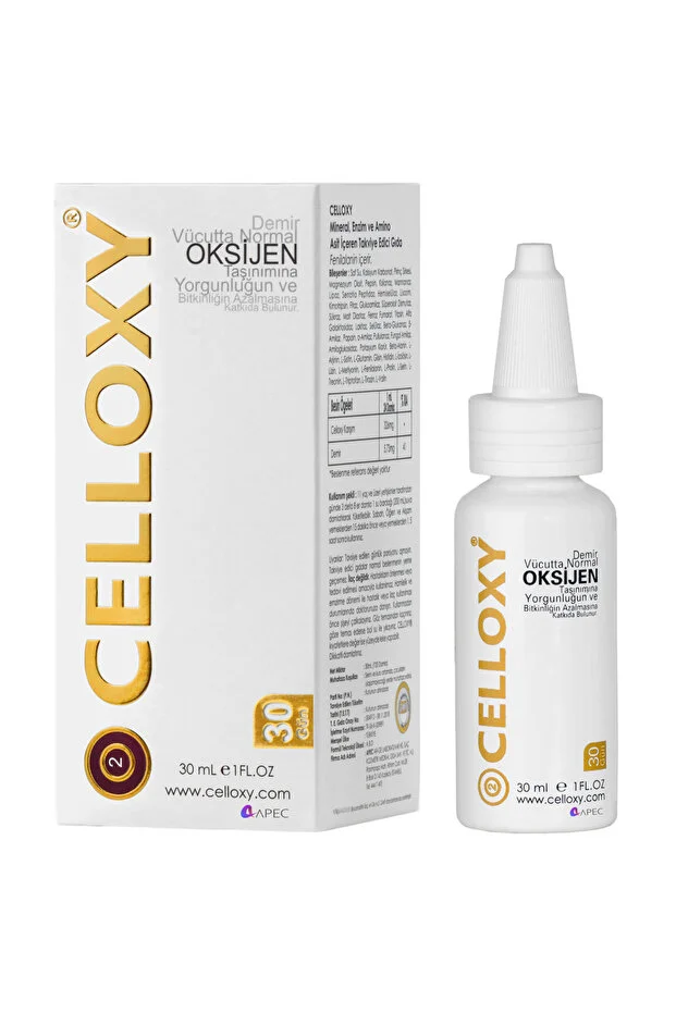 Oksijen Damla 30 ml Çözünmüş Oksijen+78Mineral +34Enzim+17Aminoasit Takviyesi